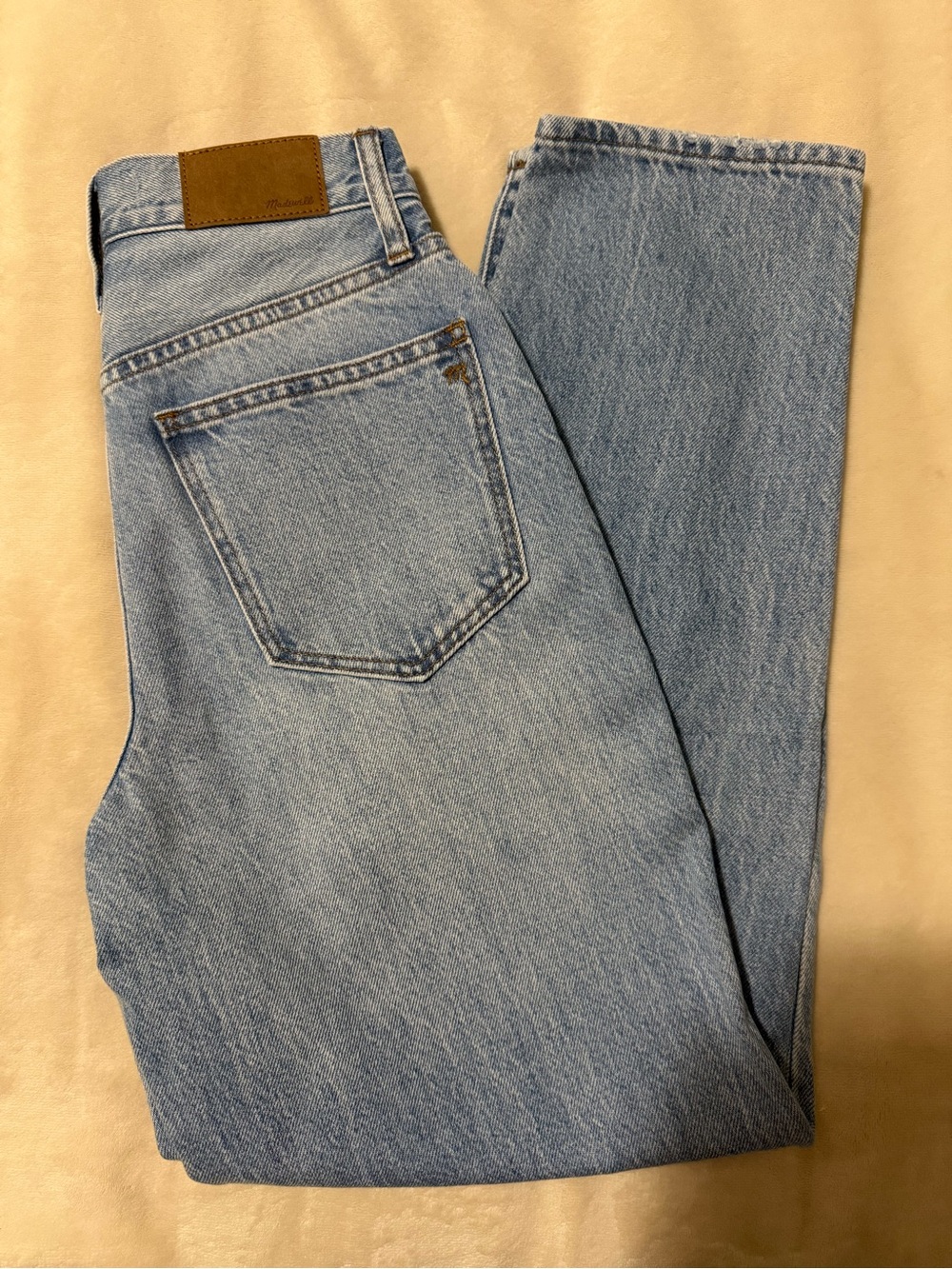Madewell Baggy Tapered Jeans